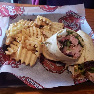 Ahi Tuna Wrap