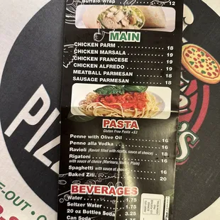 Menu as of 06/16/23