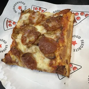 3 Meat Lovers Pizza Slice - Slice