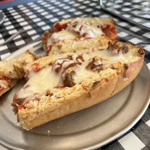 Meatball Parmesan Sub