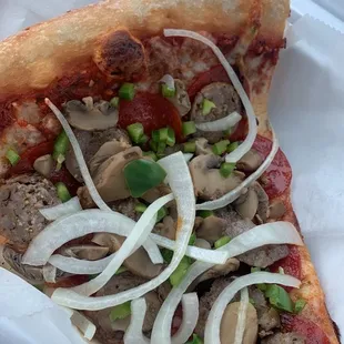 Single slice of supreme