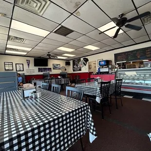 sushi and sashimi, interior