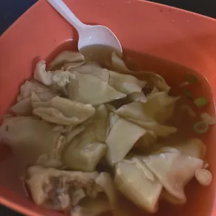 Uncle Wongs wonton soup.