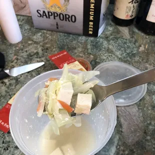 Egg Flower Soup was so gross