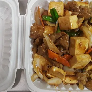 Beef with Tofu