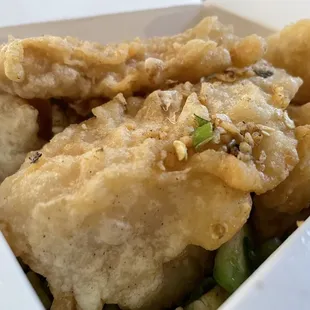 Salted and Pepper Filet Fried Rock Cod