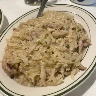 306. Stir-Fired Sauerkraut with Vermicelli &amp; Pork