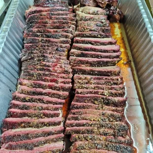 Catering order of brisket