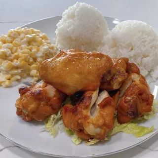 New Orlean Party Wings Plate