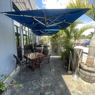 Outdoor seating