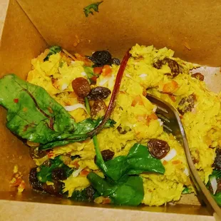 So Delicious Chicken Curry Salad=No Compromise&amp;GF!