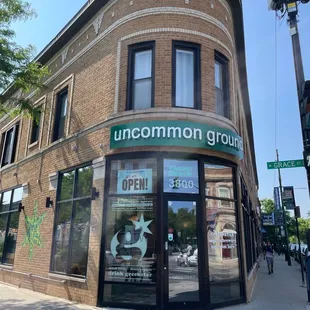 View from the outside