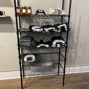 a rack of baked goods