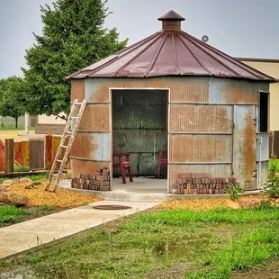 Outside seating area