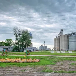 View of Sloan from the coffee shop