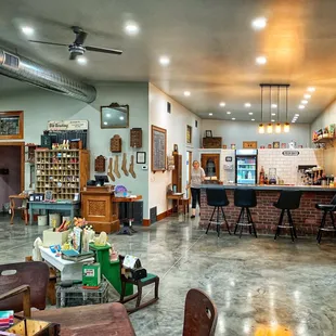 Inside Common Grounds coffee house