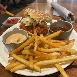 Fried Chicken Sandwich & Fries