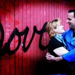 True love - Neal and Andrea owners of Uncorked Inspiration.