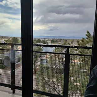 outside