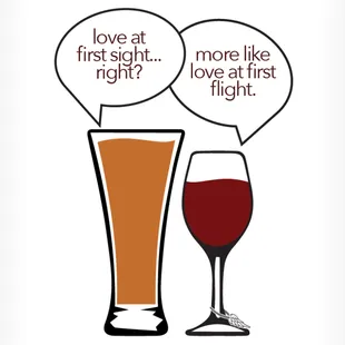 A flight versus sight?