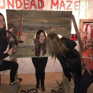 Get chopped at the Undead Maze