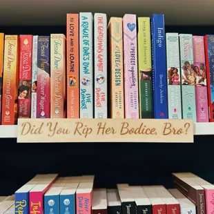 Hilarious sub genres throughout the store