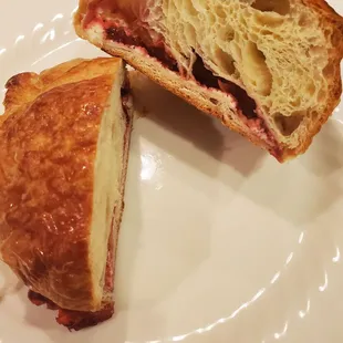 Raspberry Cream Cheese Croissant