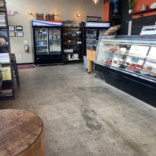 Interior of the shop