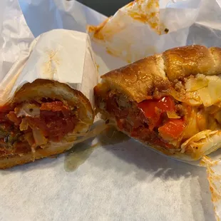 Italian Sausage Sandwich