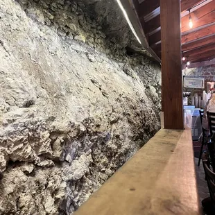 Pic of the cliff by our table