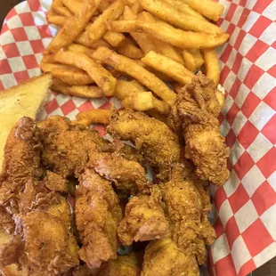 Chicken tender basket