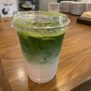 (Seasonal) Strawberry Matcha Latte