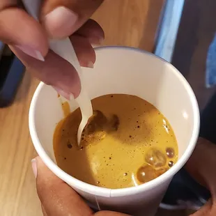 A shot