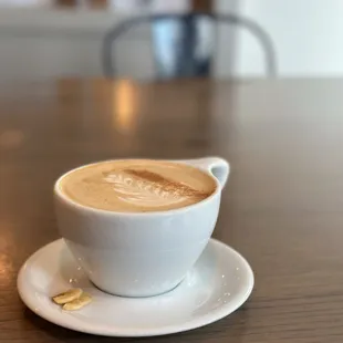 Banana Foster latte