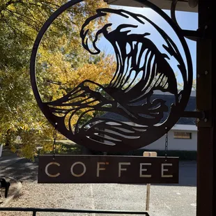 sign outside