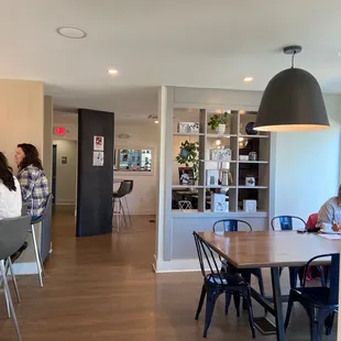 interior/seating area