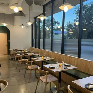 Inside seating