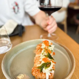Blue Crab Crispy Rice