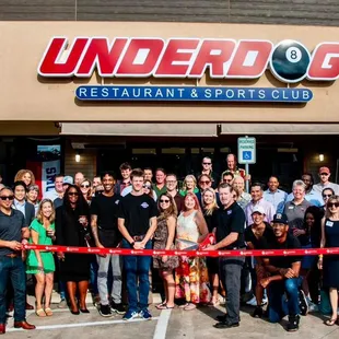 Ribbon cutting with the East Dallas Chamber of commerce.