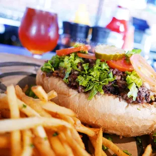 Chopped Beef Sandwich