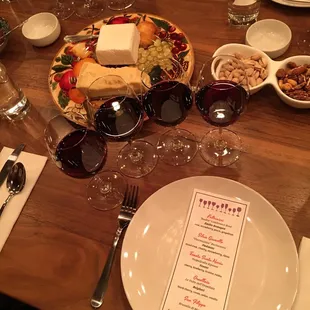 You can bring your own charcuterie and they'll pair wines for you