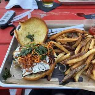 Underdog burger yum! Best burger in Flower Mound.