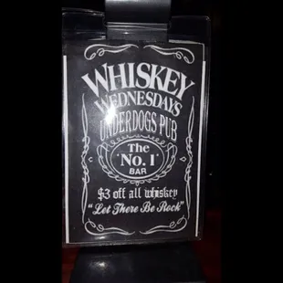 whiskey wednesdays! oh my!