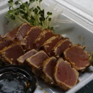Blackened Ahi fR. Underdogs sports bar and grill *4/20/2021