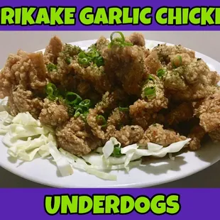 Furikake Garlic Chicken