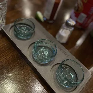 Tequila flight