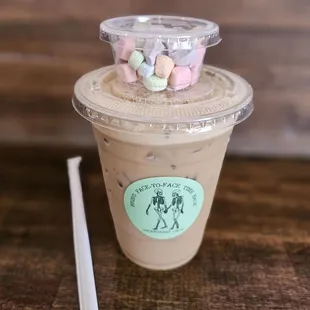 Lucky charms latte