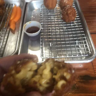 Pepperoni Infused Mac & Cheese Balls