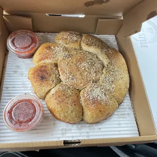 Crab Dip Pull Apart Bread