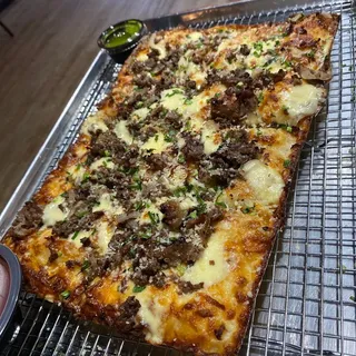The Jawn (The Cheesesteak Pizza)